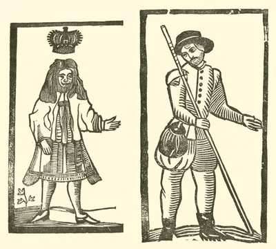 Illustration für The Roxburghe Ballads von (after) English School