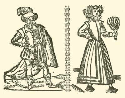 Illustration für The Roxburghe Ballads von (after) English School