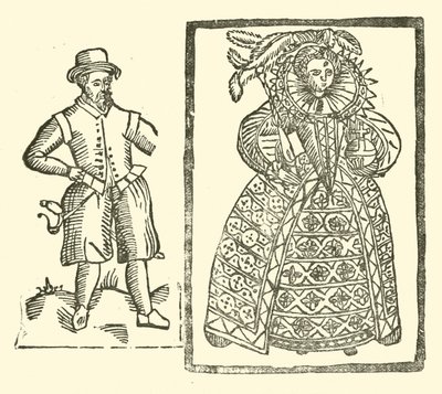 Illustration für The Roxburghe Ballads von (after) English School