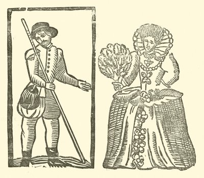 Illustration für The Roxburghe Ballads von (after) English School