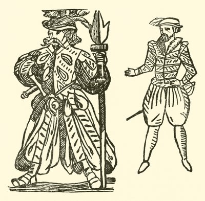 Illustration für The Roxburghe Ballads von (after) English School