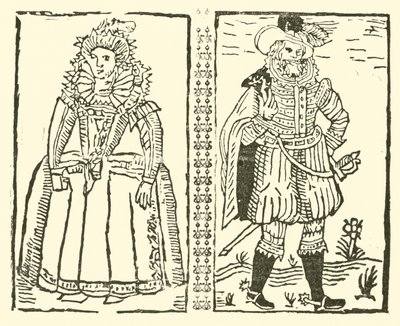 Illustration für The Roxburghe Ballads von (after) English School