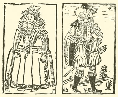 Illustration für The Roxburghe Ballads von (after) English School