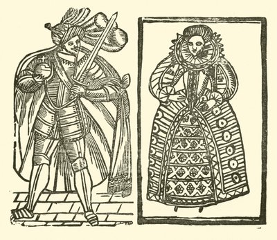 Illustration für The Roxburghe Ballads von (after) English School
