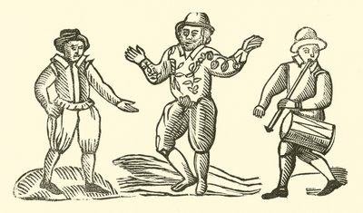 Illustration für The Roxburghe Ballads von (after) English School