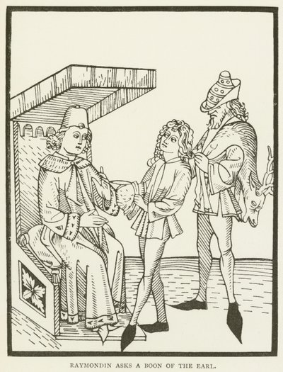 Raymondin bittet den Grafen um einen Gefallen von (after) English School