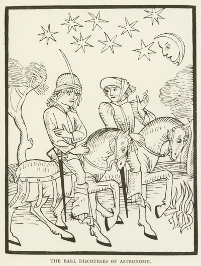 Der Earl spricht über Astronomie von (after) English School