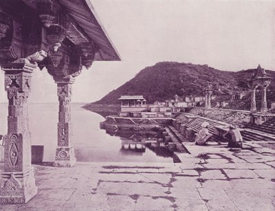 Marmor-Ghat, Rainuggur, Udaipur von (after) English photographer