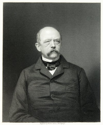 Otto von Bismarck von (after) English photographer