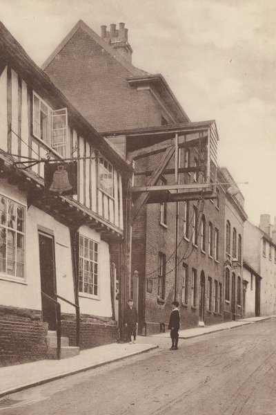 Woodbridge, Suffolk: Alte Waage von (after) English photographer