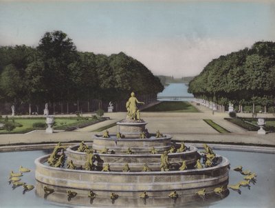 Bassin de Latone, Becken von Latona (Farbfoto) von (after) French Photographer