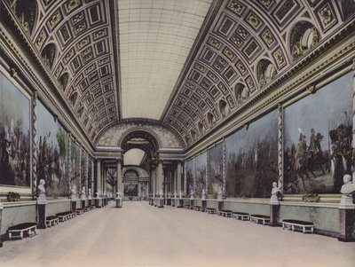 Galerie des Batailles (farbiges Foto) von (after) French Photographer