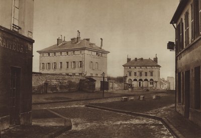 Die Barriere von Italien im Jahr 1866, mit den Pavillons von Ledoux von (after) French Photographer