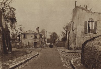 Die Rue Cortot und die Rue de l