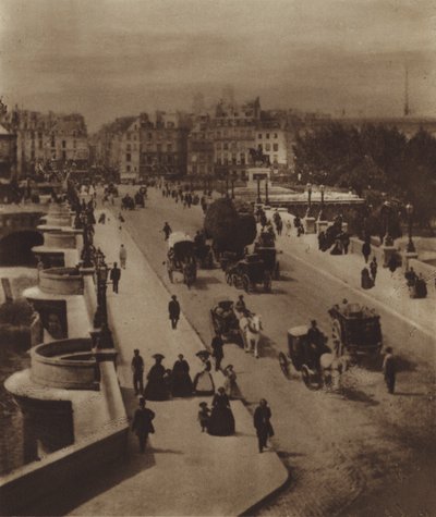 Die Pont-Neuf, Richtung Süden von (after) French Photographer