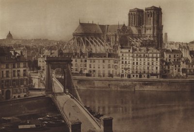 Die Pont Louis-Philippe zur Cité von (after) French Photographer