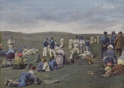 Ruhe auf dem Manövergelände von (after) French Photographer