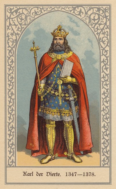 Karl IV., König von Böhmen und Deutschland und Heiliger Römischer Kaiser von (after) German School