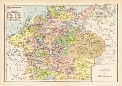 Deutschland zur Zeit der Reformation von (after) German School