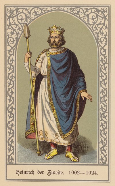 Heinrich II., Heiliger Römischer Kaiser von (after) German School