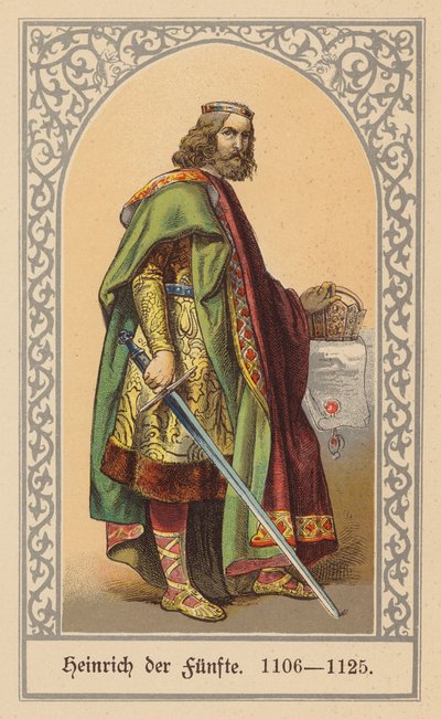 Heinrich V., Heiliger Römischer Kaiser von (after) German School