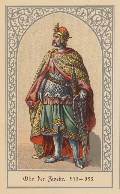 Otto II., König von Deutschland und Italien und Heiliger Römischer Kaiser von (after) German School