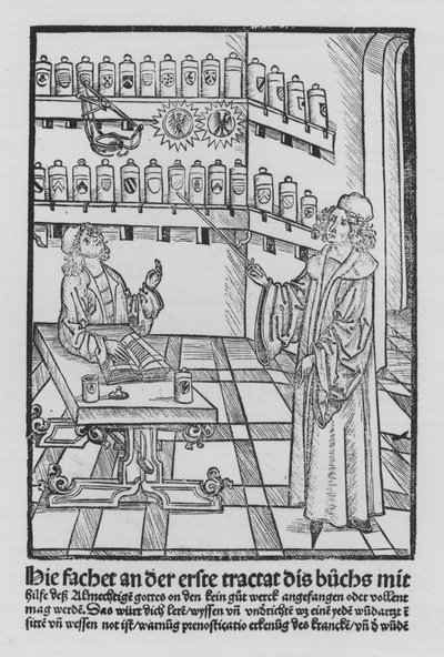 Das Buch der Chirurgie von Hieronymus Brunschwig von (after) German School