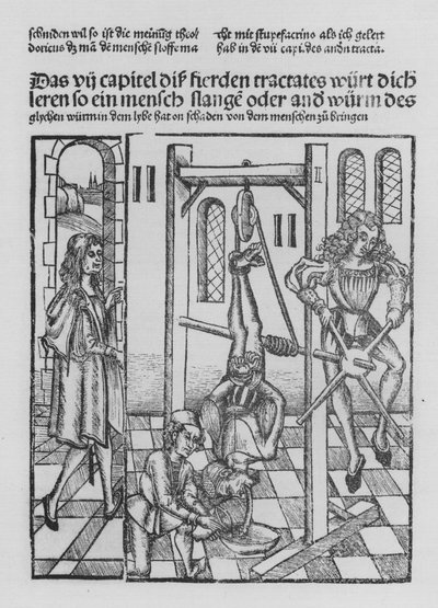 Das Buch der Chirurgie von Hieronymus Brunschwig von (after) German School