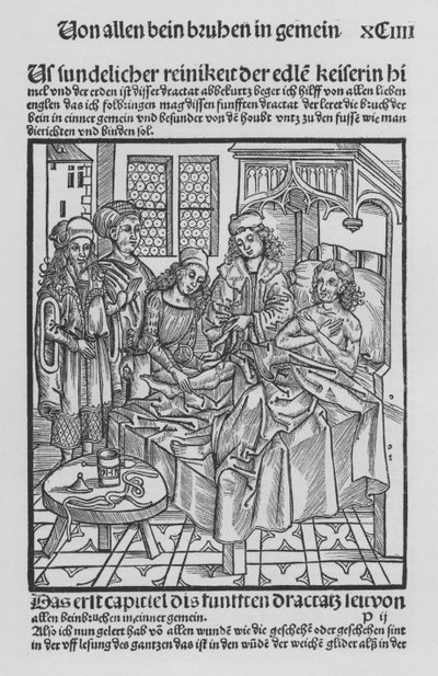 Das Buch der Chirurgie von Hieronymus Brunschwig von (after) German School