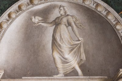 Diana Lucifera (Detail der Lunetten) von (c.1489 1534) Correggio