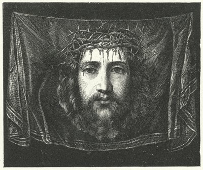 Schleier der Veronika mit dem Porträt Christi von (c.1489 1534) (after) Correggio