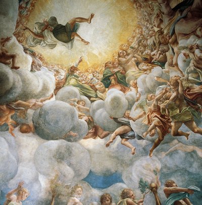 Eva und Maria aufsteigend (Detail) von (c.1489 1534) Correggio