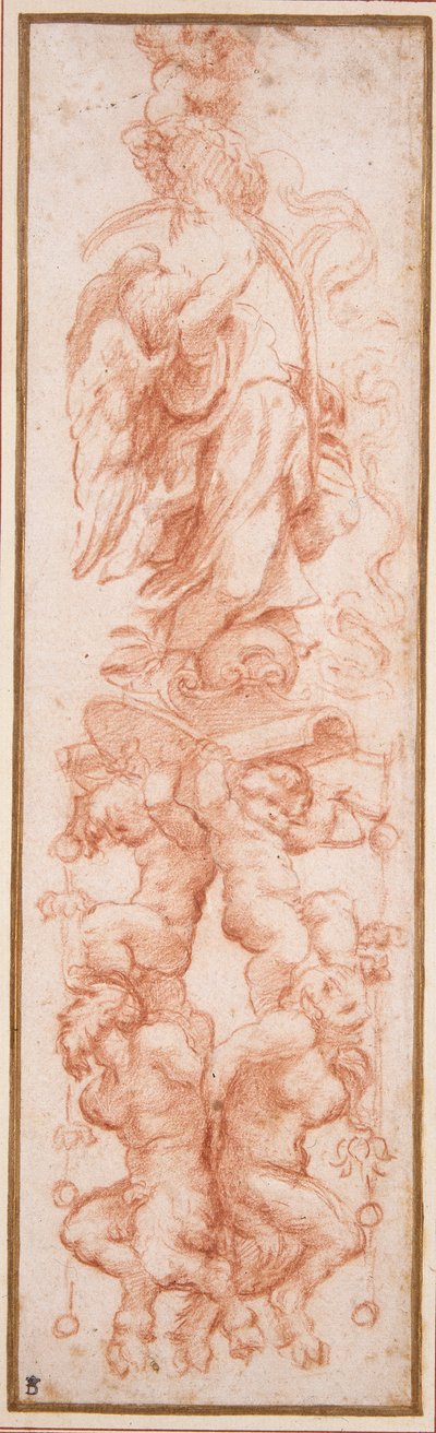 Groteske Dekoration für das Rippengewölbe von (c.1489 1534) Correggio