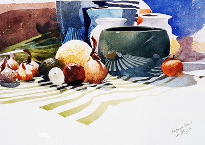 Die blaue Schale von Simon Fletcher