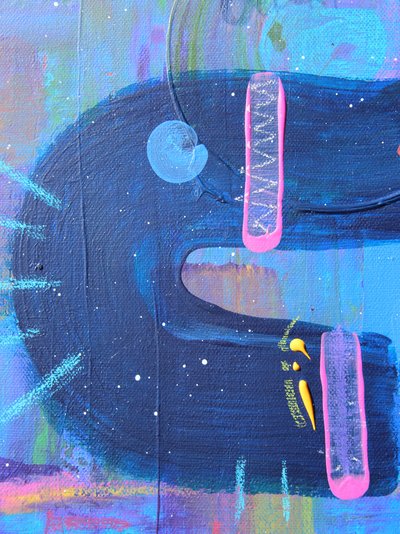 Weg des Bewusstseins Detail von Emilie Csapo Ertl