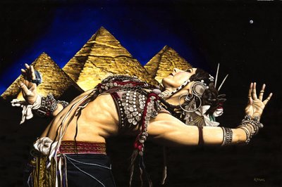 Bauchtanz der Pyramiden von Richard Young