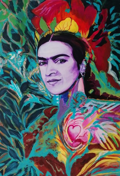 Frida Kahlo von Zaga Art Sopot
