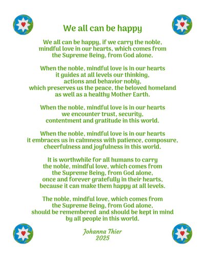 We all can be happy von Johanna Thier