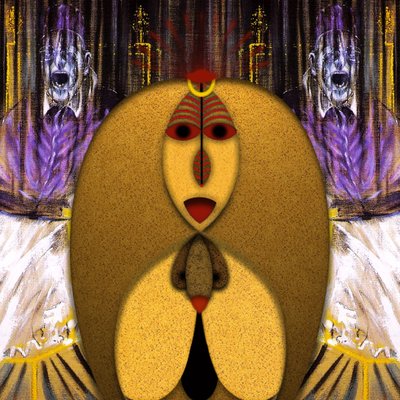 Anima Dannata (III) - Hommage an Francis Bacon von Alexander Eibach