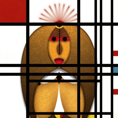 Lockdown (IV) - (aus der Serie Animal Rationale) von Alexander Eibach