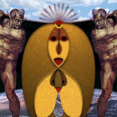 Schwierige Überfahrt (aus der Serie Anima Dannata) von Alexander Eibach