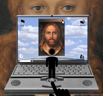 Alt + F4 (I) (aus der Serie: Windows) von Alexander Eibach