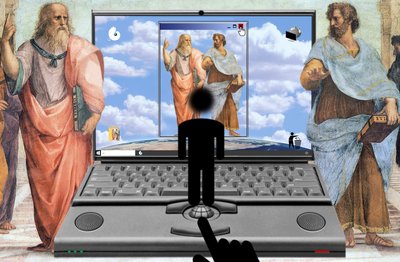 Das unendliche Gespräch (aus der Serie: Windows) von Alexander Eibach