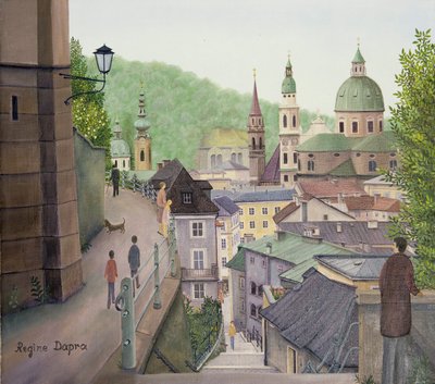 Nonnbergstiege von Regine Dapra