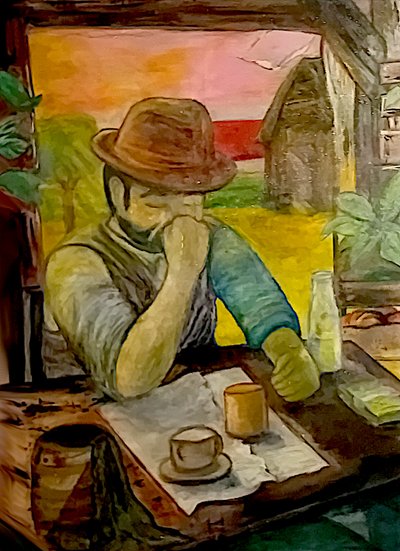 Die stille Last des Bauern von Silvia Martini