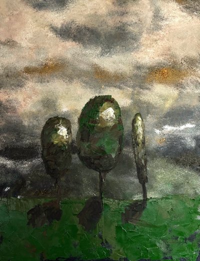 Landschaft 4 von HILI ART Tetiana Brzozowski