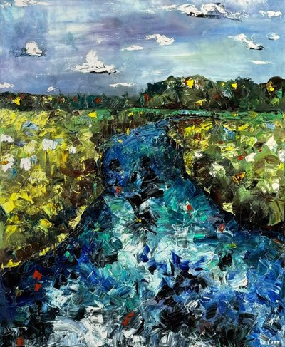 Im Fluss von HILI ART Tetiana Brzozowski