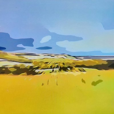 Digitale Landschaft 11 von M. Vet