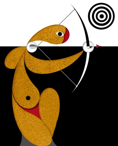 Die Kunst des Bogenschießens (I) von Alexander Eibach