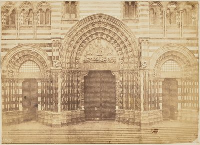 [Kathedralentüren in Genua] von A. Bardou